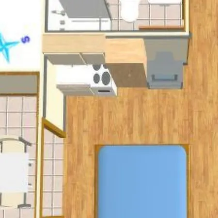 Appartement Komfortables Studio-apartment Mit Meerblick By Interhome Živogošće